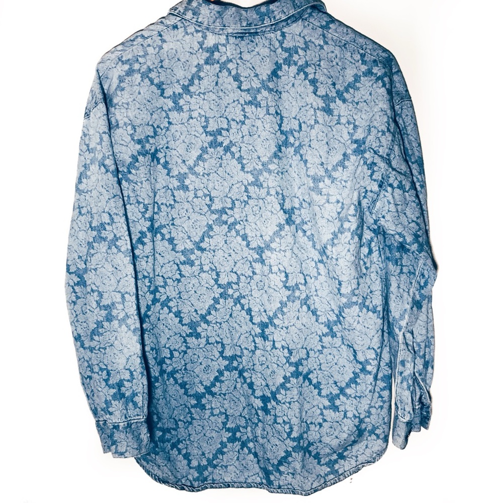 Ivy Wear floral denim shirt